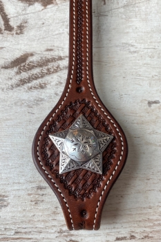 Star Windrose Concho antik 1 1/2